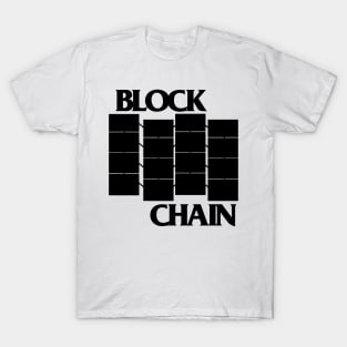 Blockchain inspired by Black Flag T-Shirt